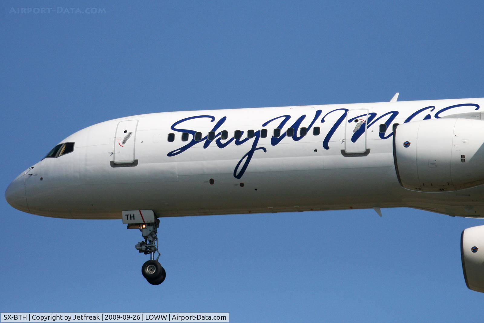 SX-BTH, 1993 Boeing 757-29J C/N 27204, Sky Wings Boeing 757-29J cn 27204/591
