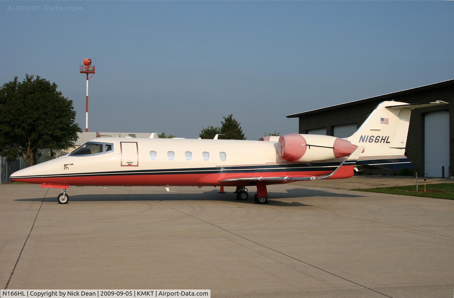 N166HL, 1994 Learjet Inc 60 C/N 041, KMKT