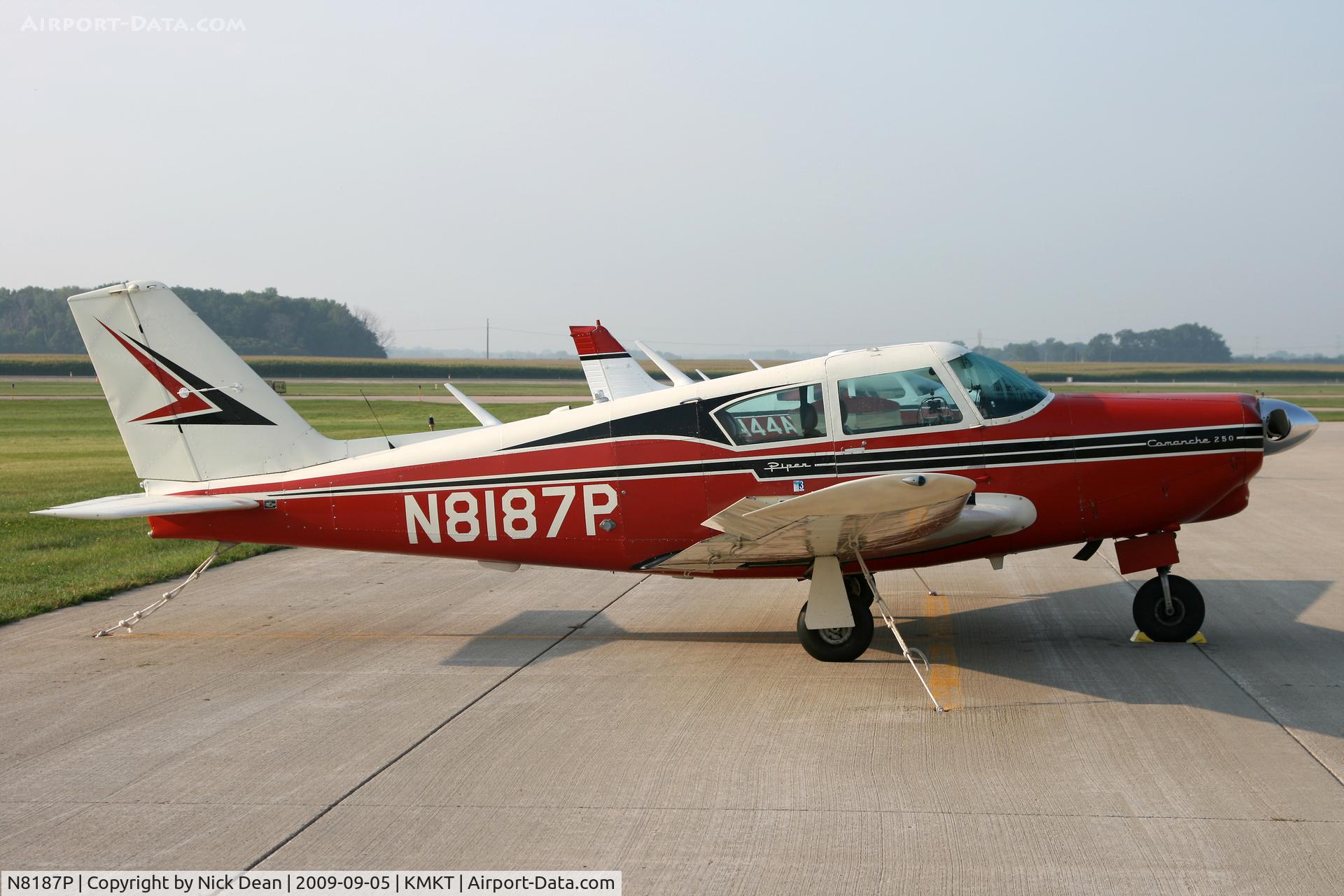 N8187P, 1963 Piper PA-24-250 Comanche C/N 24-3443, KMKT