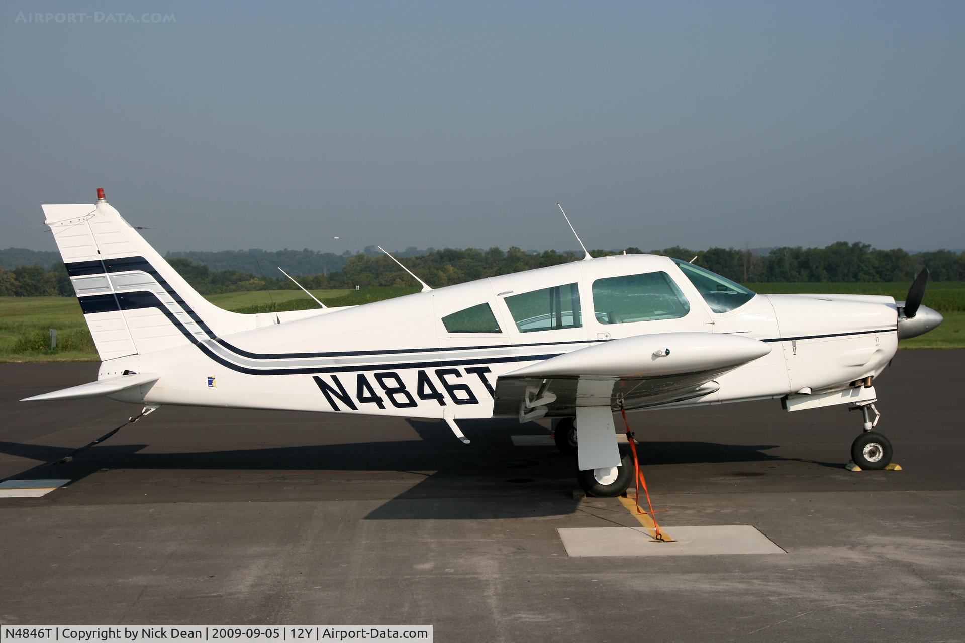 N4846T, 1972 Piper PA-28R-200 C/N 28R-7235125, 12Y