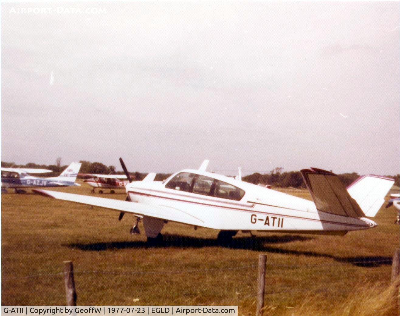 G-ATII, 1964 Beech S35 Bonanza Bonanza C/N D-7693, Beech V35 Bonanza Denham July 1977