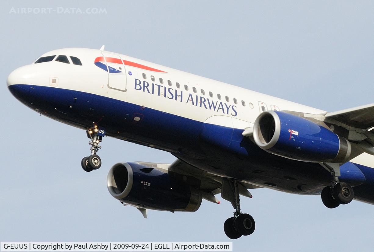 G-EUUS, 2007 Airbus A320-232 C/N 3301, Airbus AIRBUS A320-232