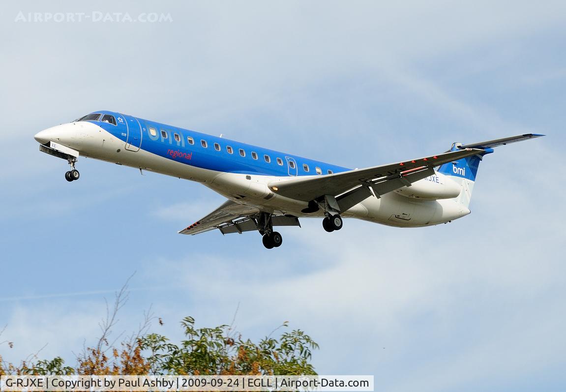 G-RJXE, 2000 Embraer EMB-145EP (ERJ-145EP) C/N 145245, Empresa Brasileira De Aeronautica Sa EMB-145EP