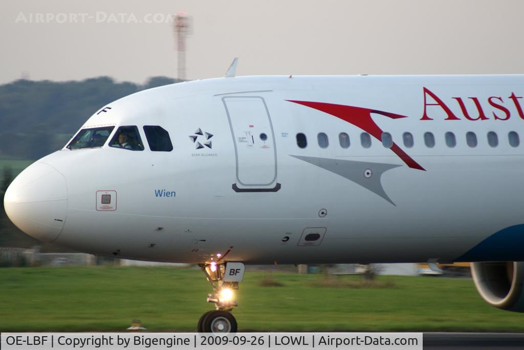 OE-LBF, 2001 Airbus A321-211 C/N 1458, A Exceptionflight from Chania-Linz-Chania with Airbus A321