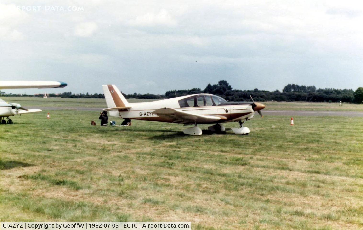 G-AZYZ, 1971 Wassmer WA-51A Pacific C/N 30, 1982 PFA Rally