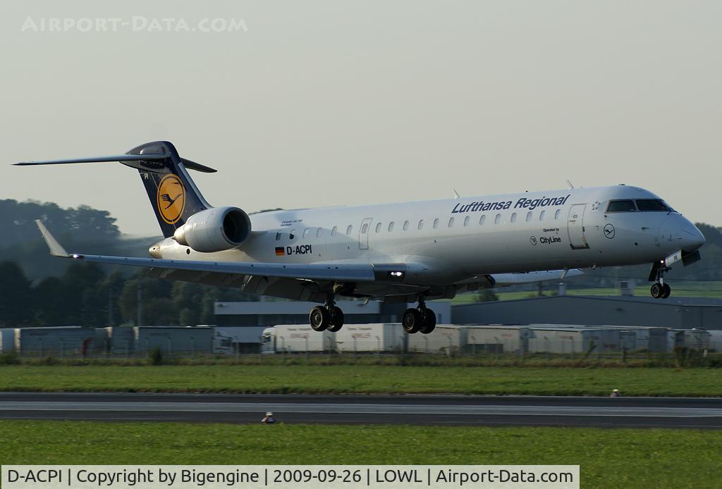 D-ACPI, 2002 Canadair CRJ-701ER (CL-600-2C10) Regional Jet C/N 10046, Lufthansa Regional (Cityline)