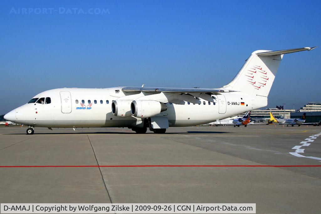 D-AMAJ, 1984 British Aerospace BAe.146-200A C/N E2028, with 'Ingrid Air' t/s