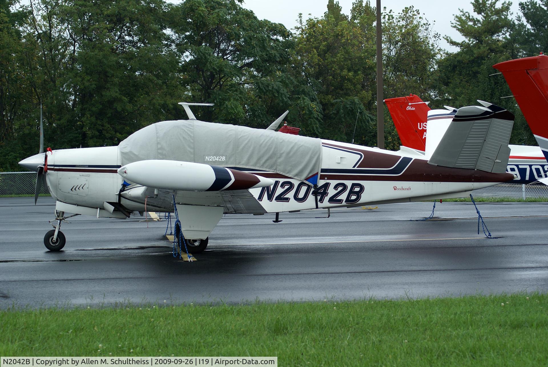 N2042B, 1978 Beech V35B Bonanza C/N D-10185, 1978 Beech V35B