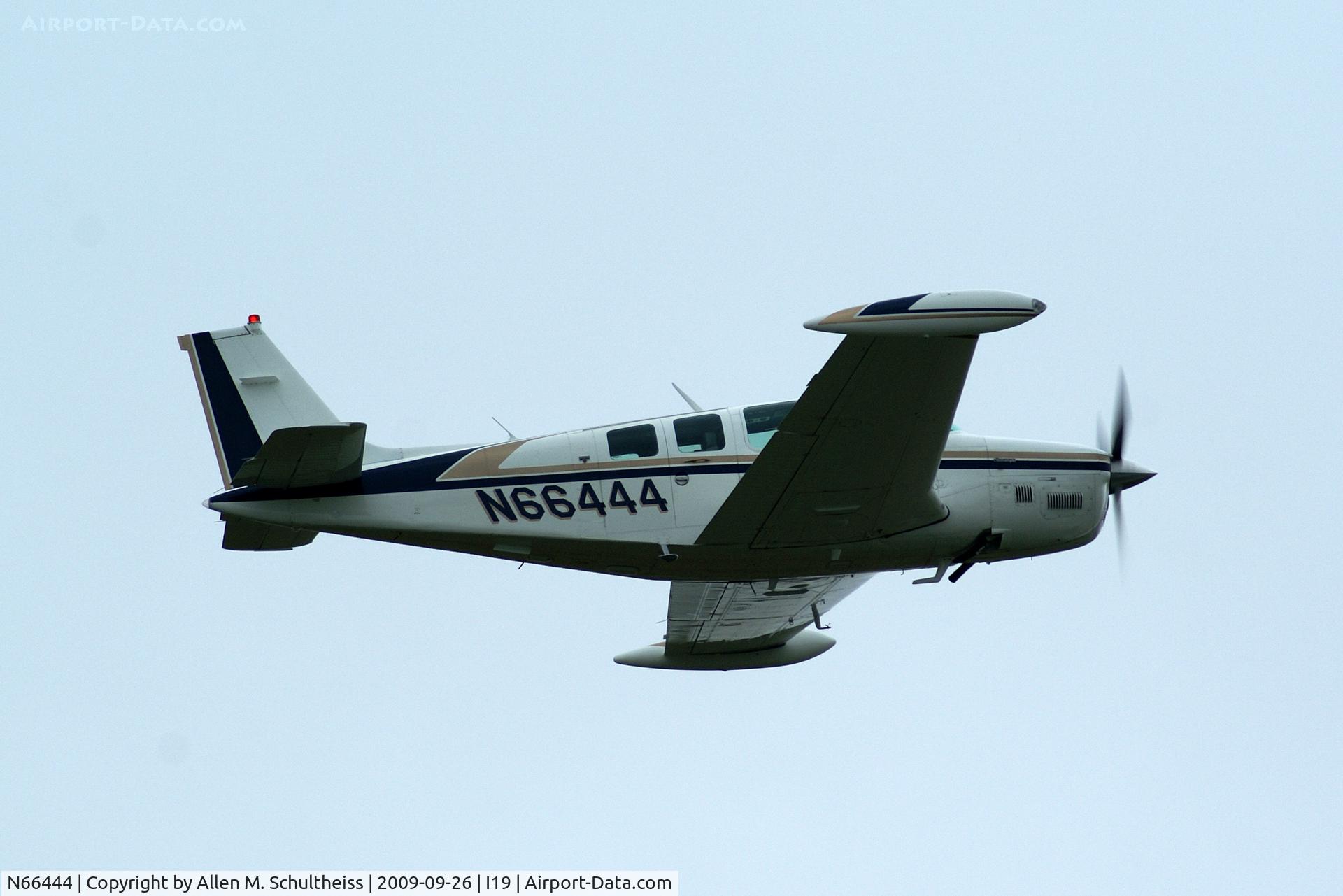 N66444, Beech A36TC Bonanza 36 C/N EA-12, Beech A36TC