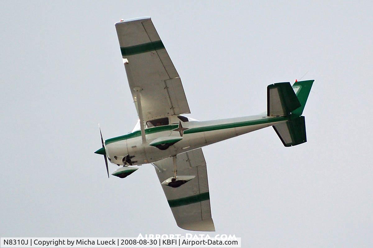 N8310J, 1967 Cessna 150G C/N 15066210, Overflying BFI