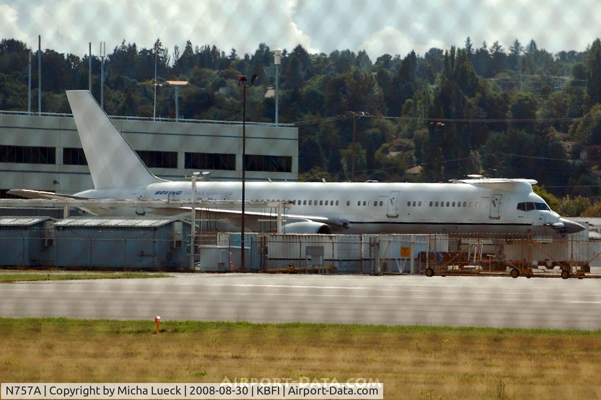 N757A, 1982 Boeing 757-200 C/N 22212, At Boeing Field