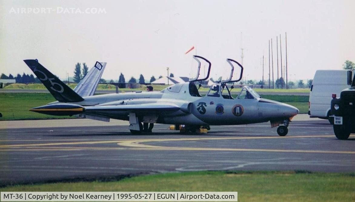 MT-36, Fouga CM-170R Magister C/N 293, Fouga CM.170 Magister - Belgian Air Force