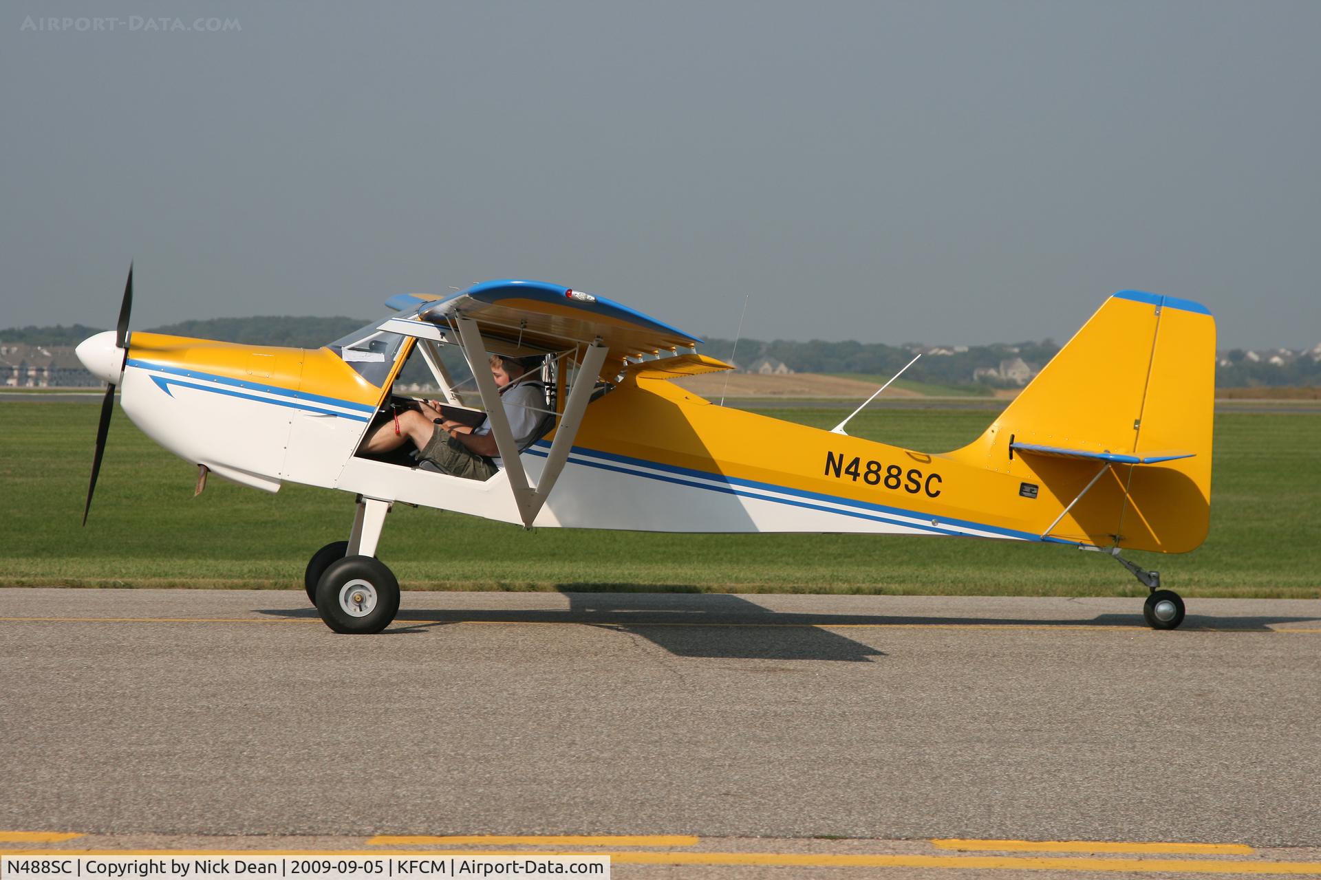 N488SC, 2006 Skystar Kitfox Series 6/7 C/N S0002-012, KFCM