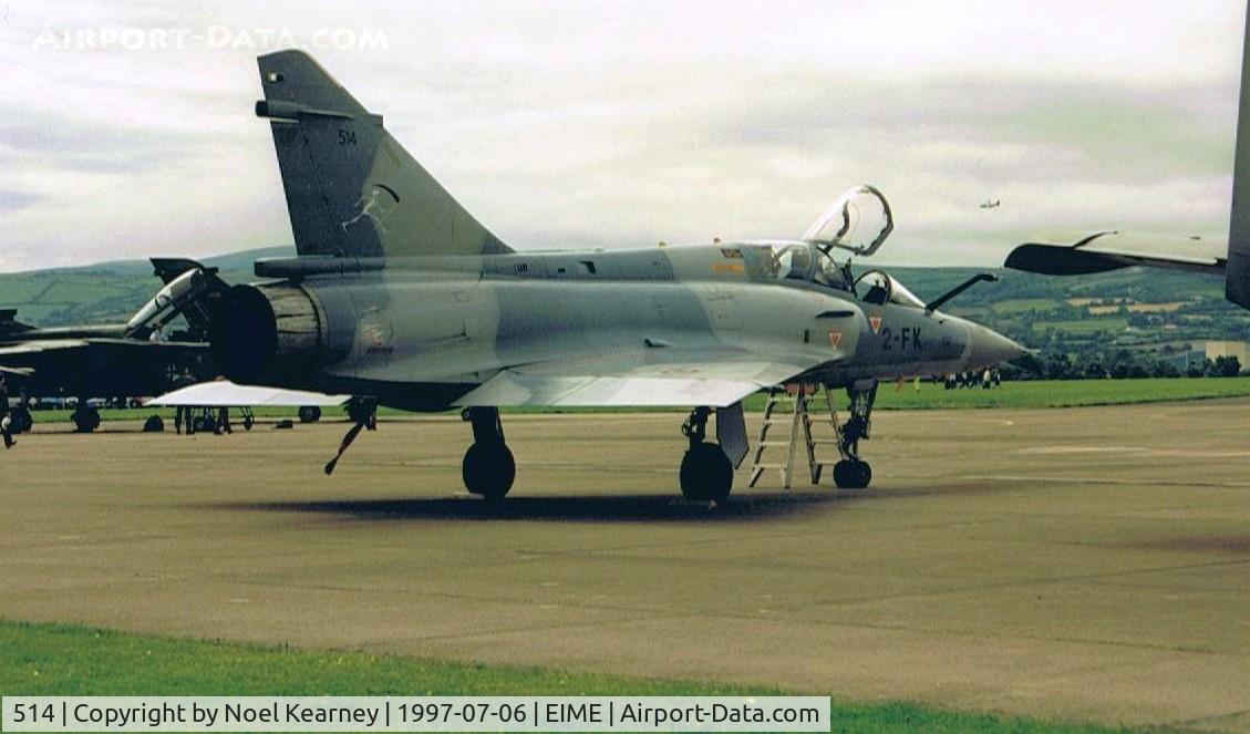 514, Dassault Mirage 2000B C/N 164, Dassault Mirage 2000