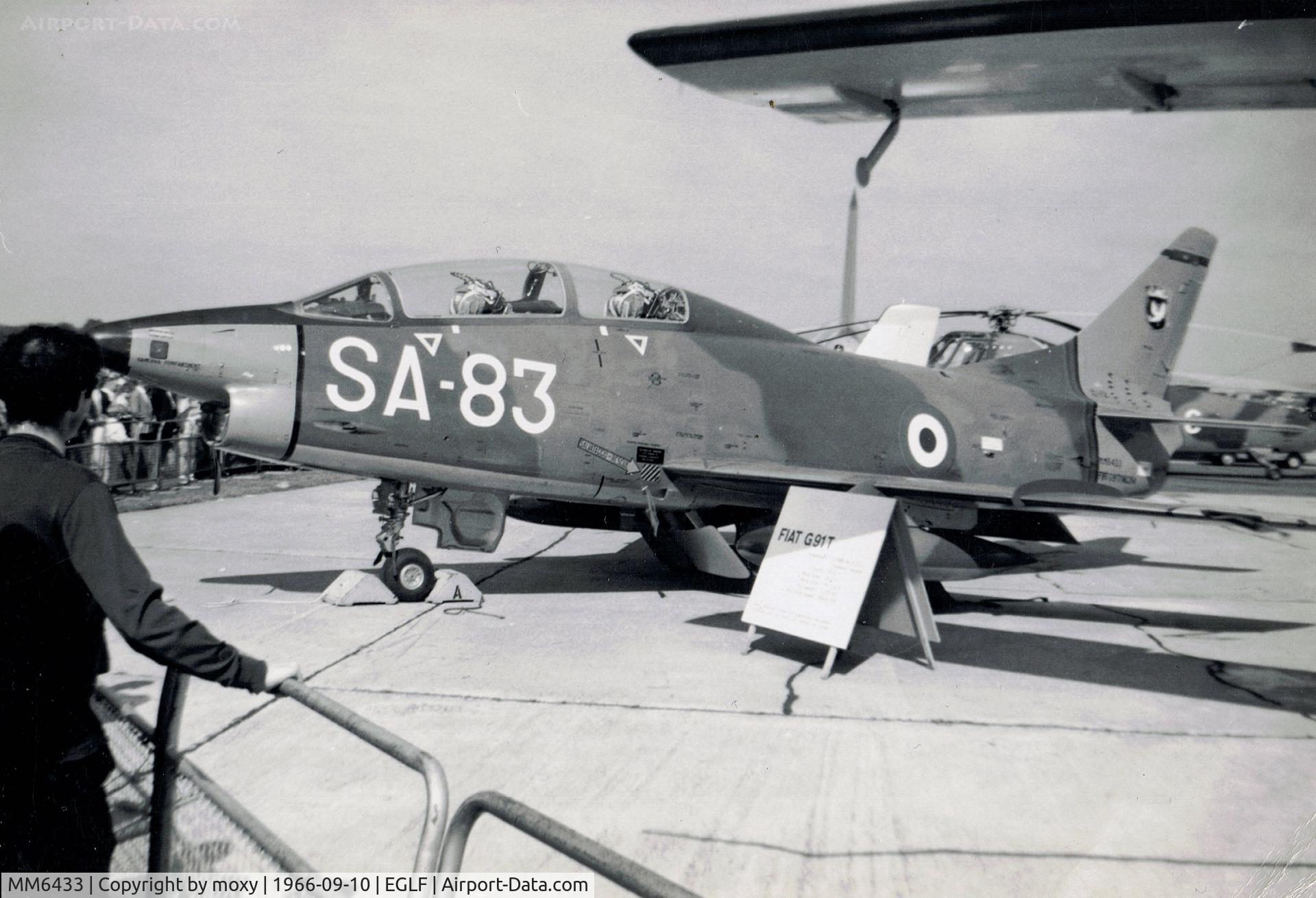 MM6433, Fiat G-91T/1 C/N 114, FIAT G91T