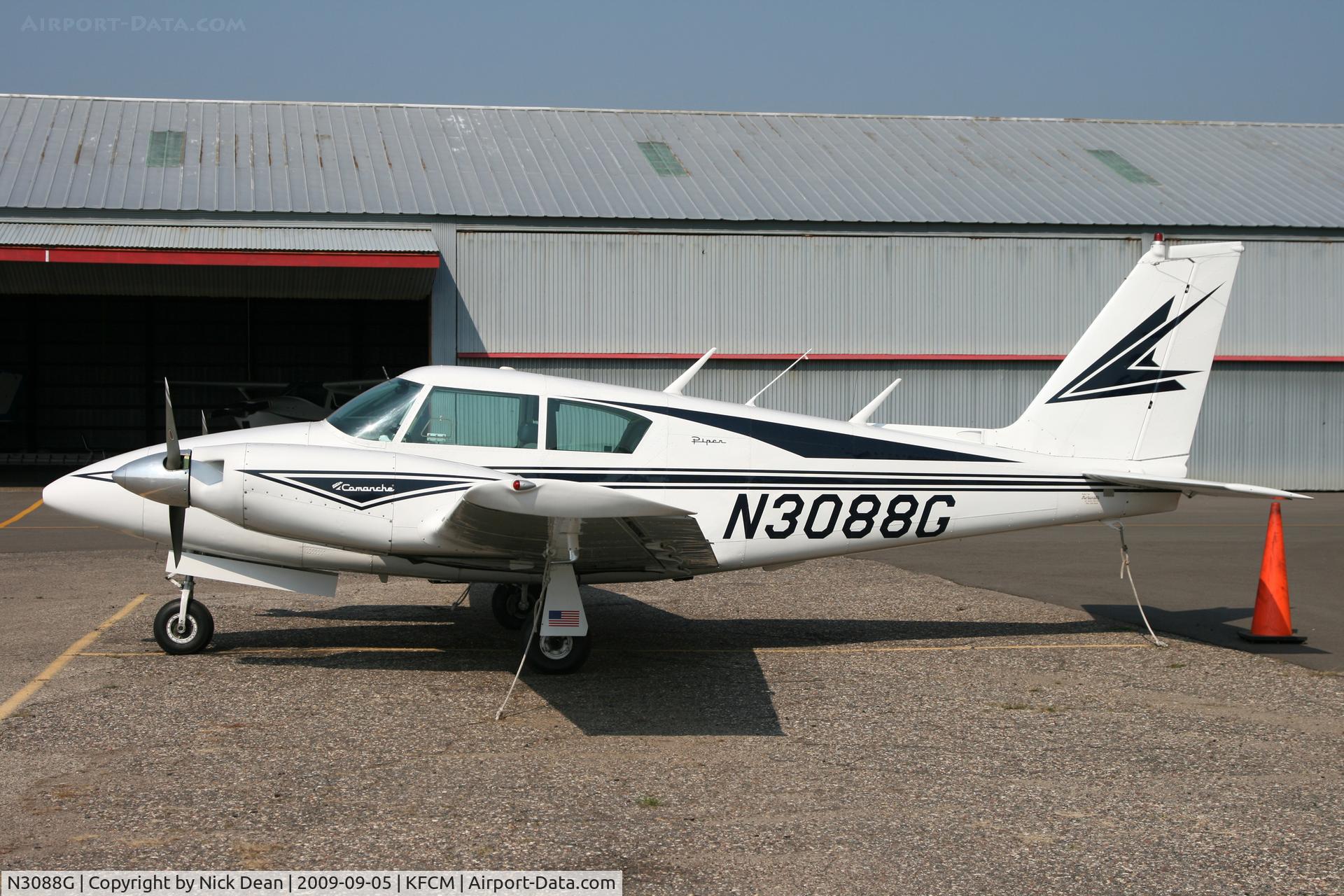 N3088G, 1963 Piper PA-30 Twin Comanche C/N 30-88, KFCM