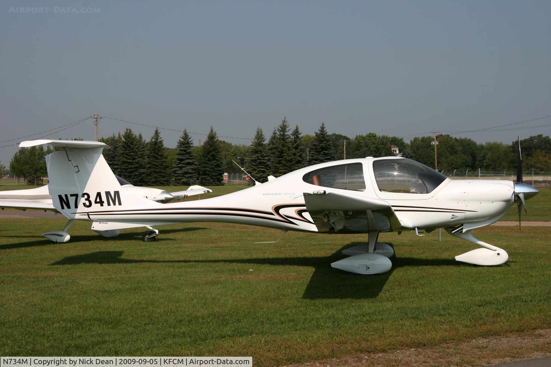N734M, 2008 Diamond DA-40 Diamond Star C/N 40.985, KFCM