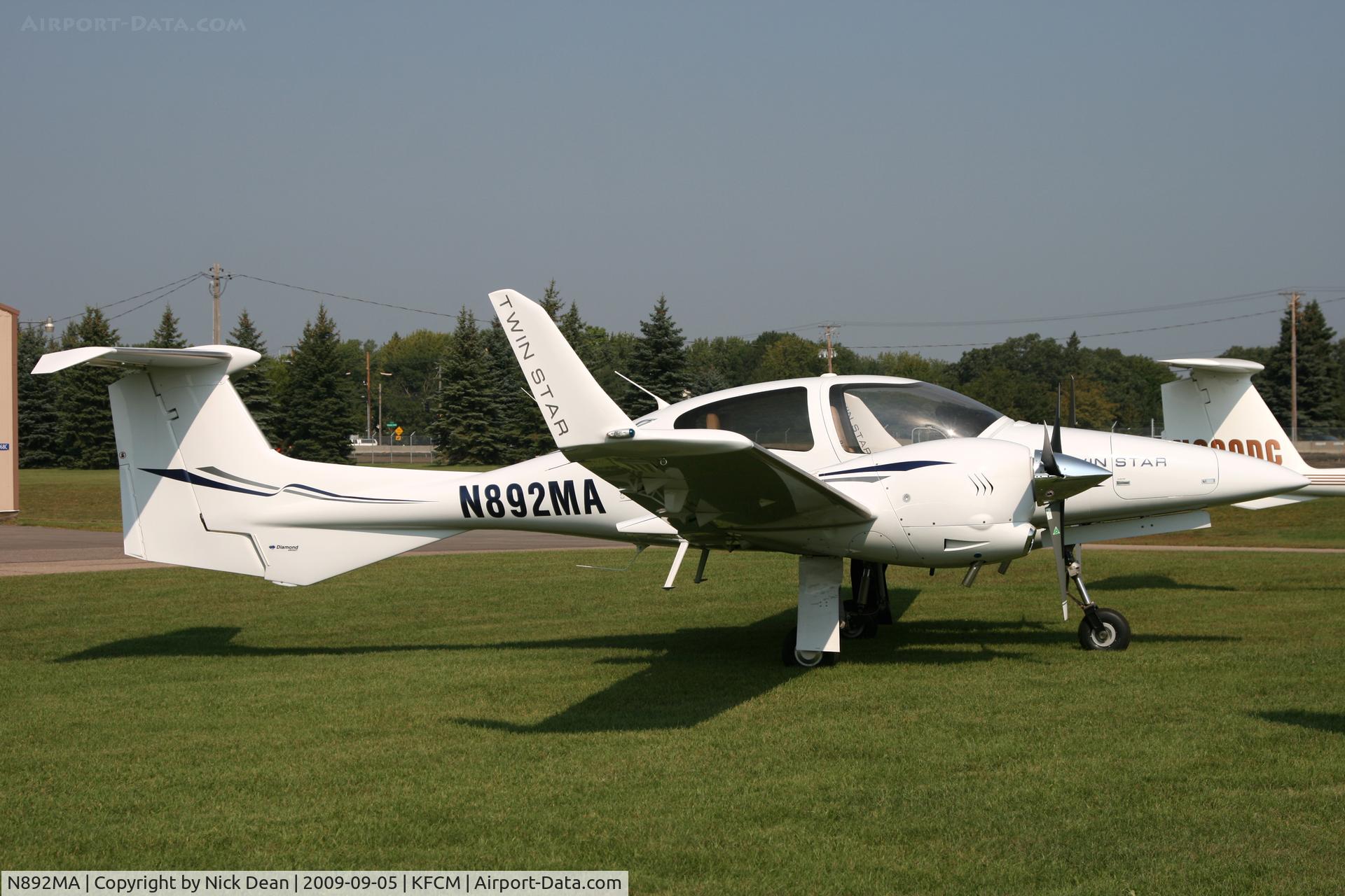 N892MA, 2008 Diamond DA-42 Twin Star C/N 42.AC122, KFCM