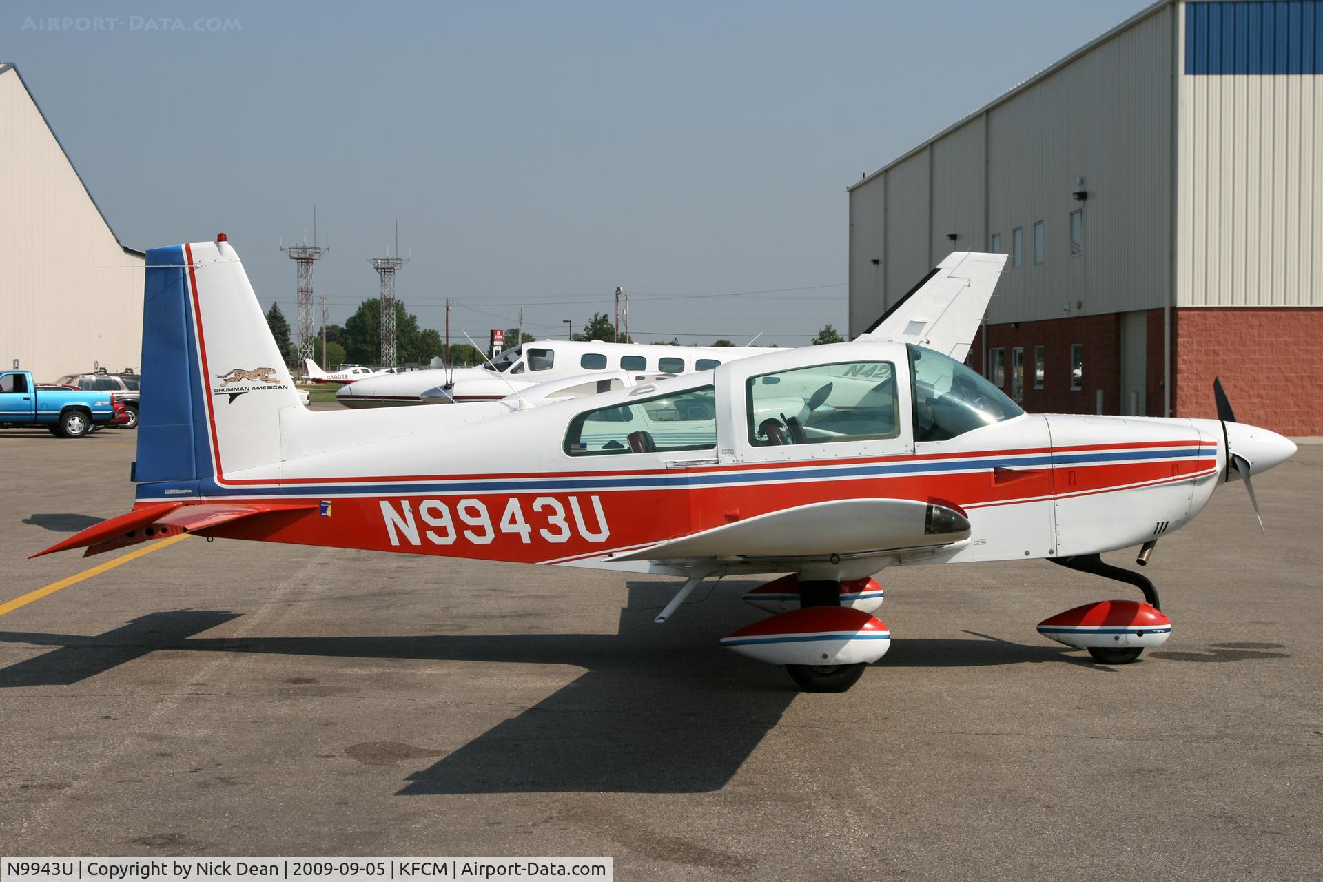N9943U, 1977 Grumman American AA-5A Cheetah C/N AA5A0343, KFCM