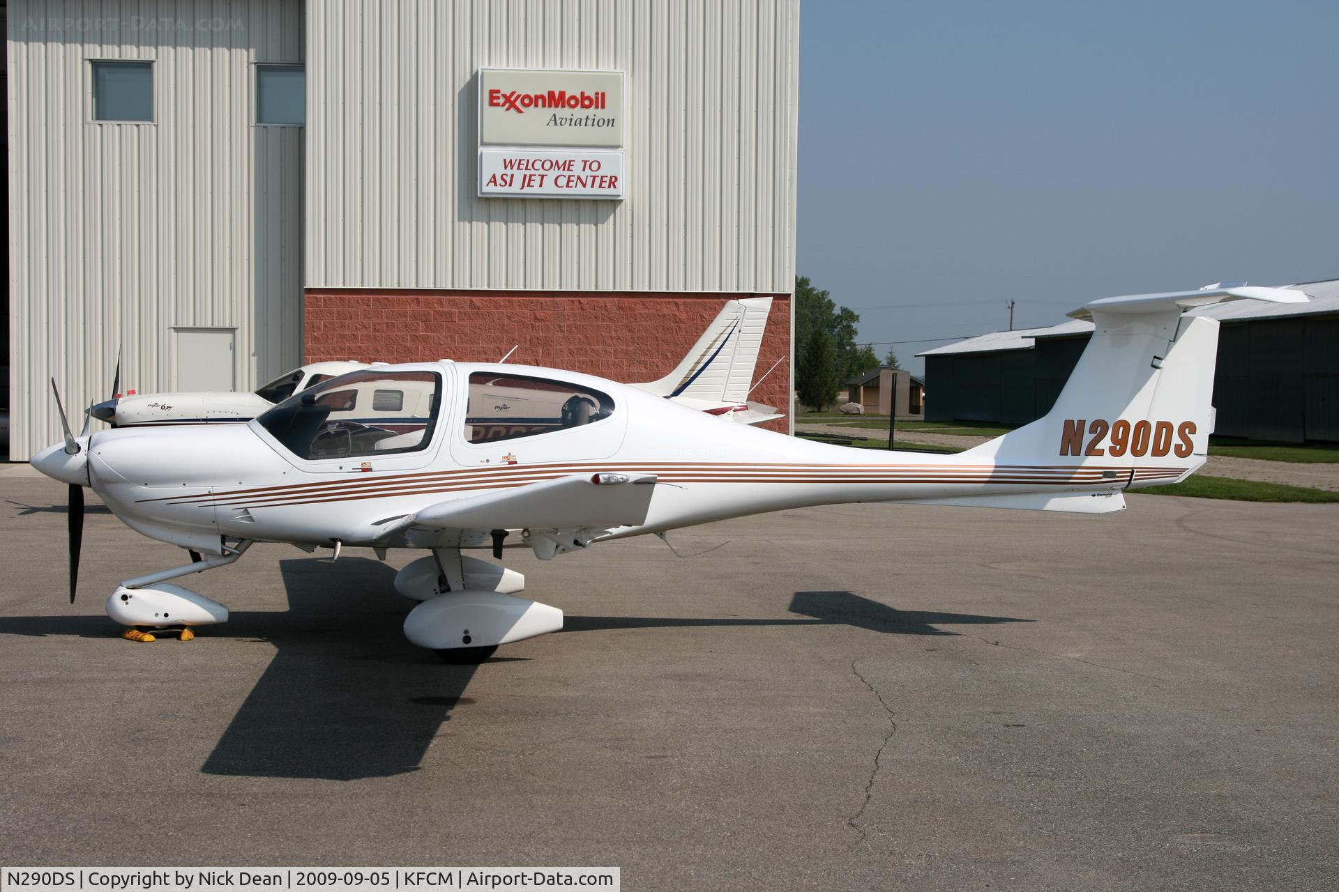 N290DS, 2003 Diamond DA-40 Diamond Star C/N 40.290, KFCM