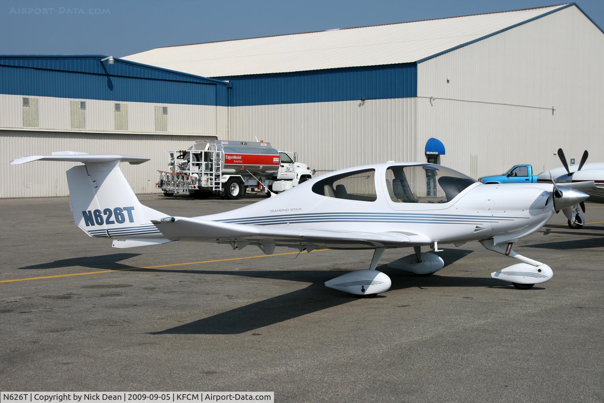 N626T, 2005 Diamond DA-40 Diamond Star C/N 40.544, KFCM