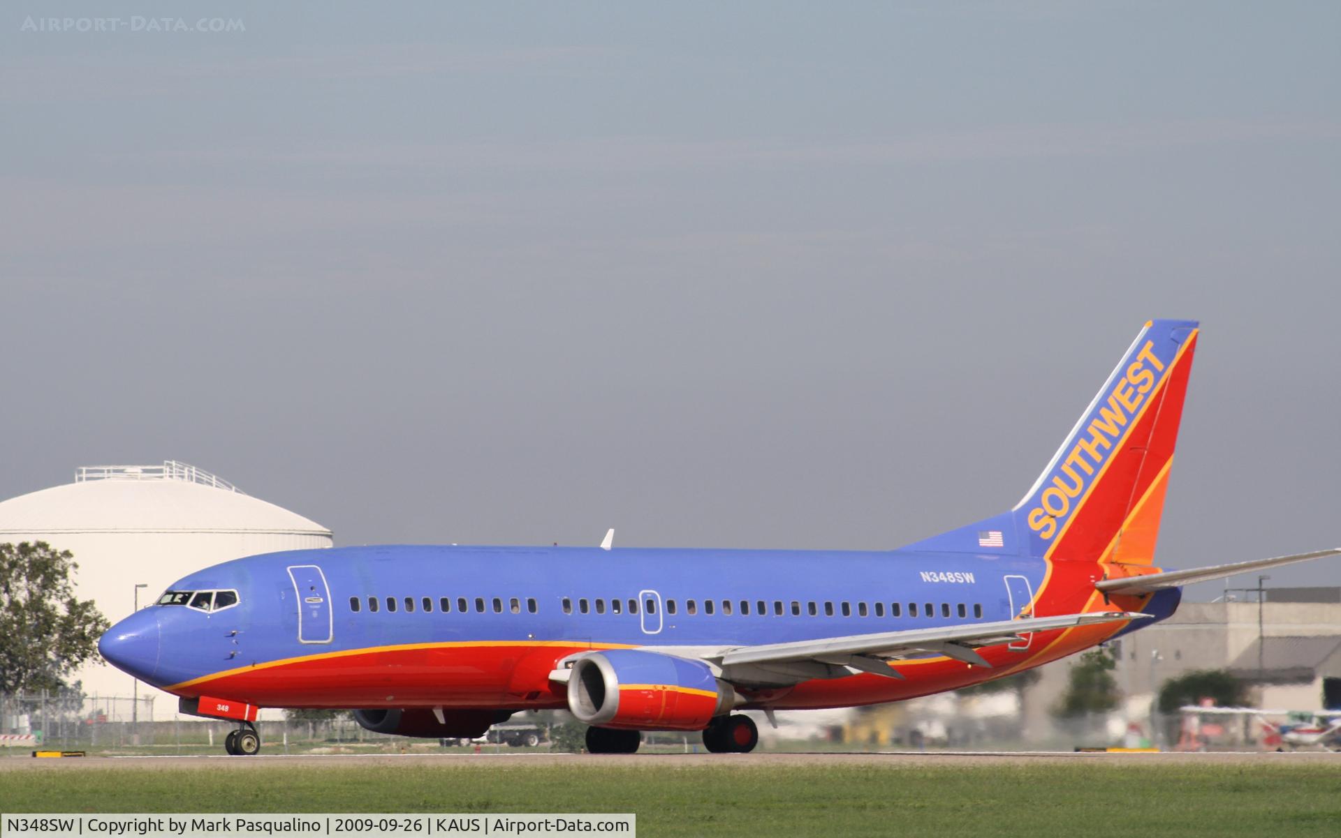 N348SW, 1989 Boeing 737-3H4 C/N 24375, Boeing 737-300