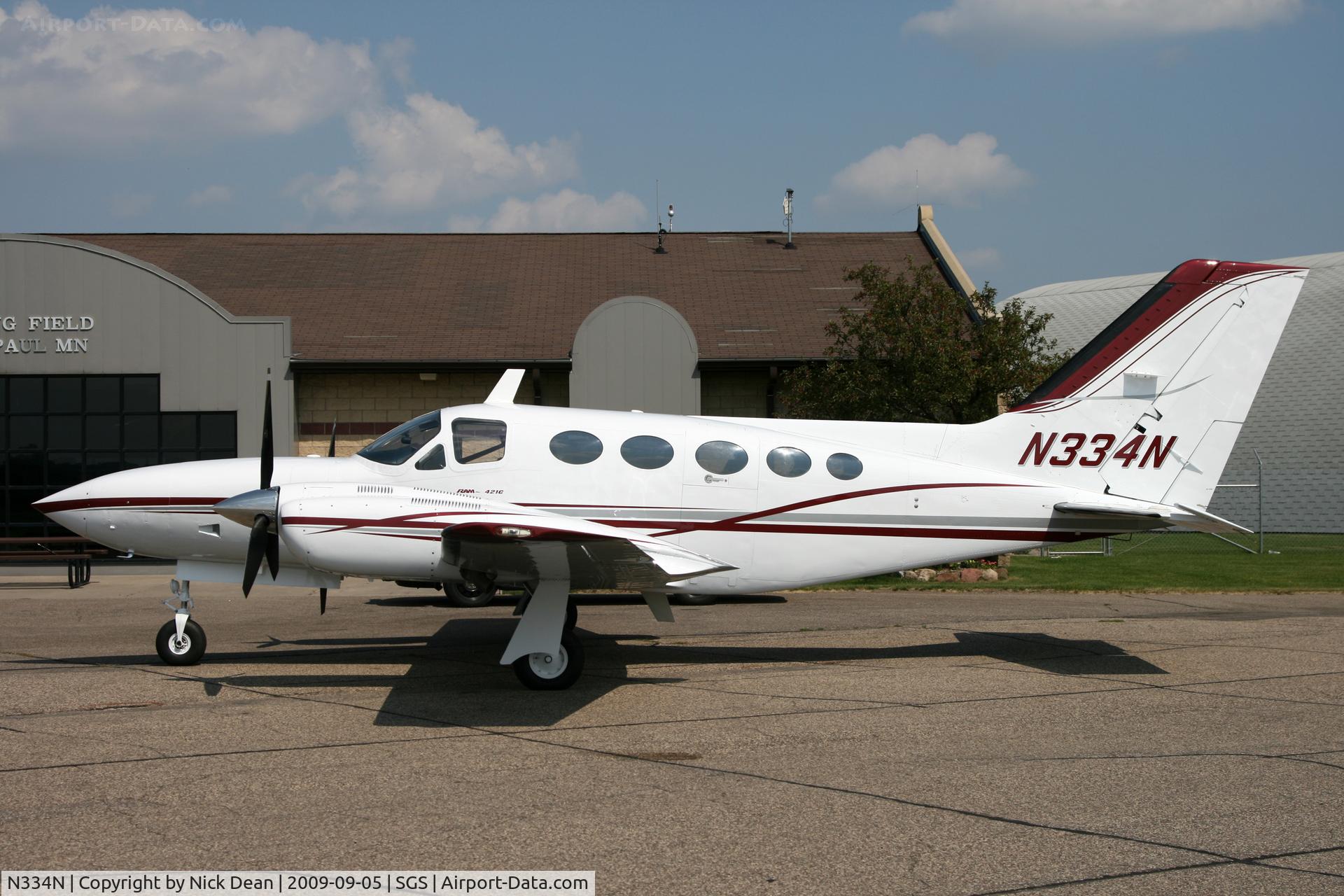 N334N, 1978 Cessna 421C Golden Eagle C/N 421C0458, KSGS