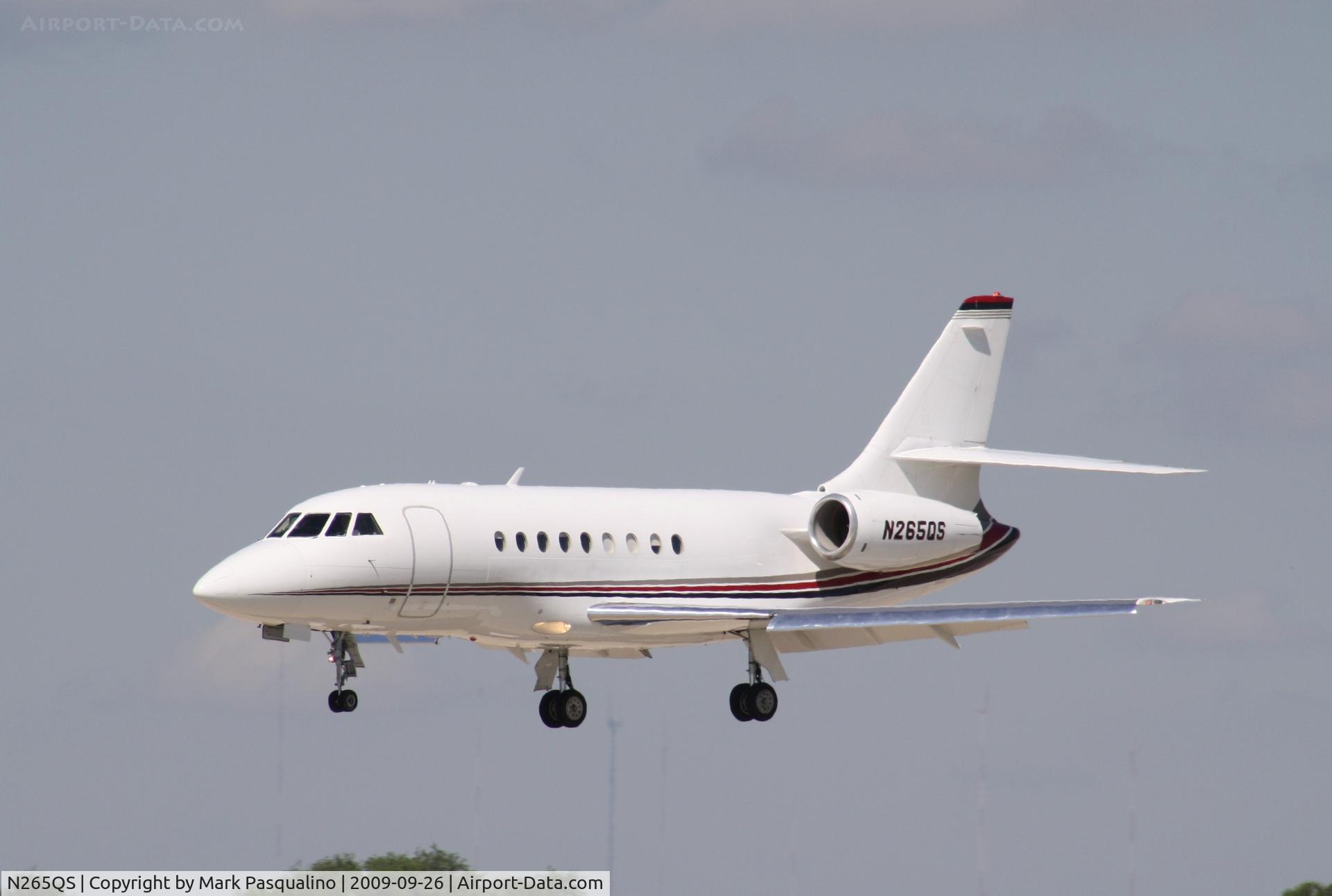 N265QS, 2001 Dassault Falcon 2000 C/N 165, Falcon 2000