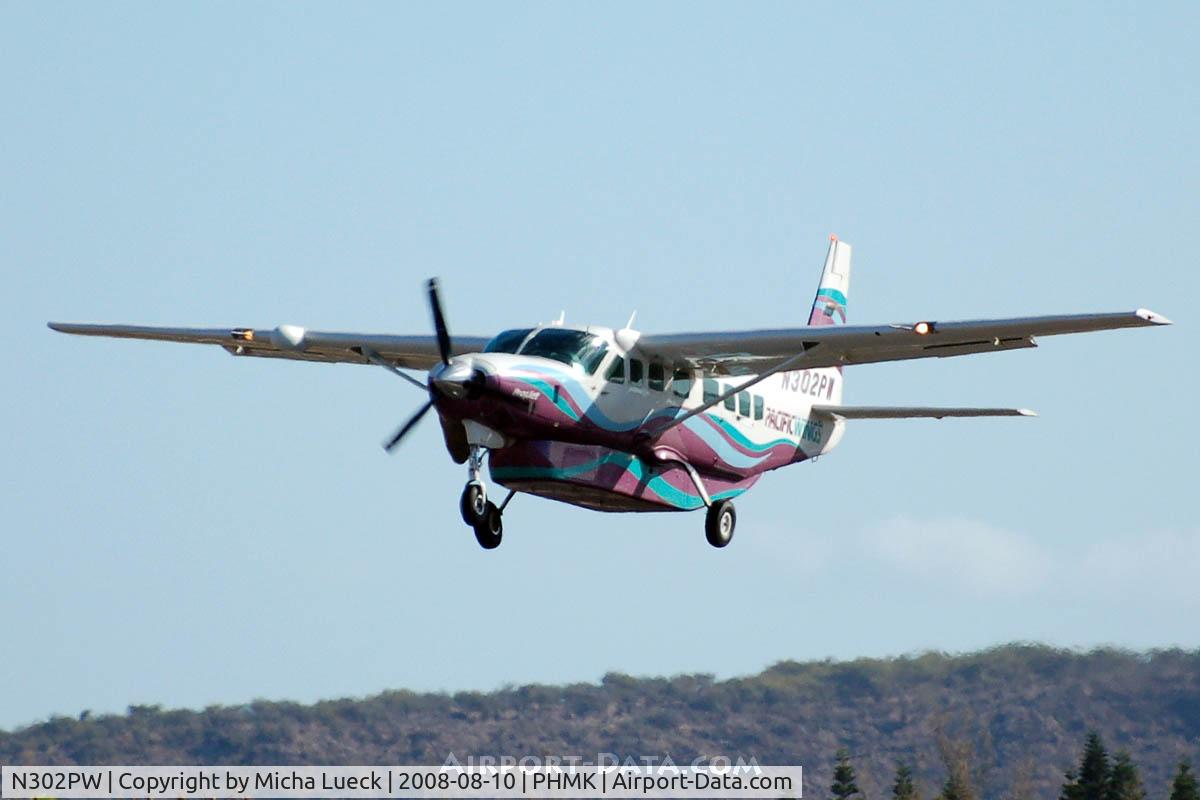 N302PW, Cessna 208B C/N 208B0984, At Molokai, HI