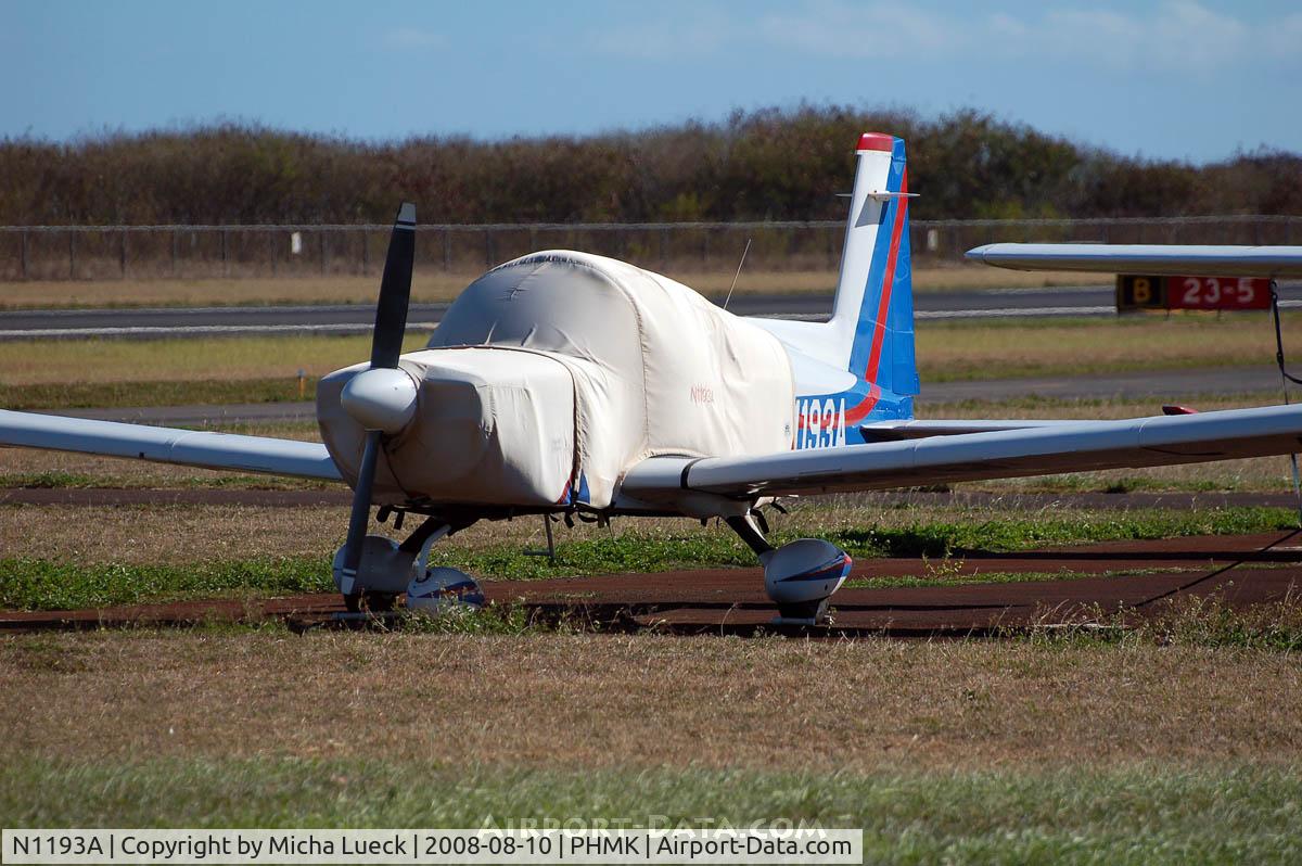 N1193A, 1991 American General AG-5B Tiger C/N 10021, At Molokai, HI