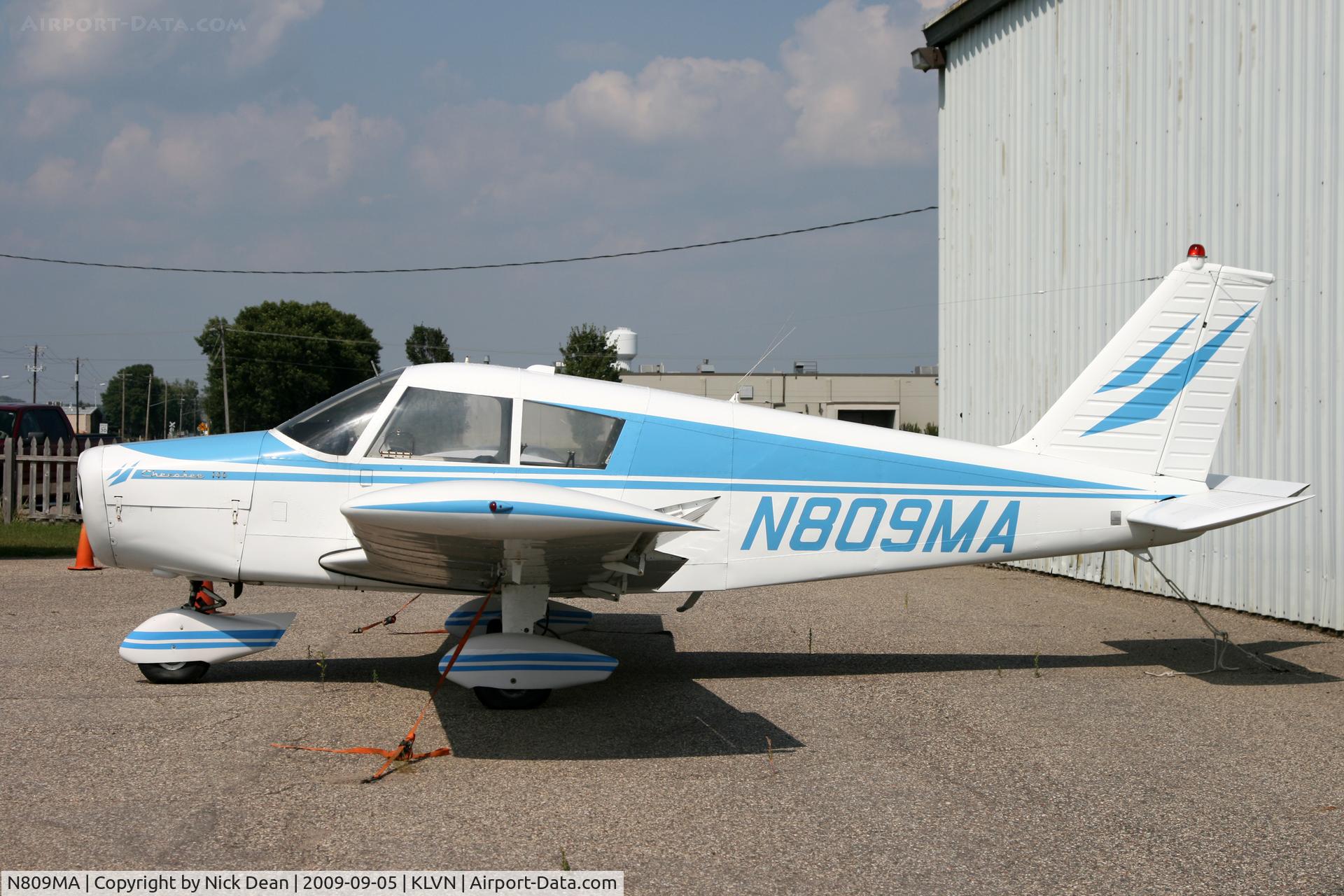 N809MA, 1967 Piper PA-28-140 C/N 28-23712, KLVN