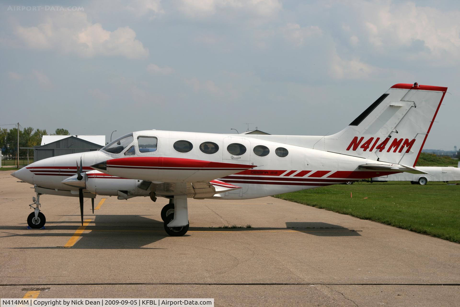 N414MM, 1972 Cessna 414 Chancellor C/N 414-0365, KFBL