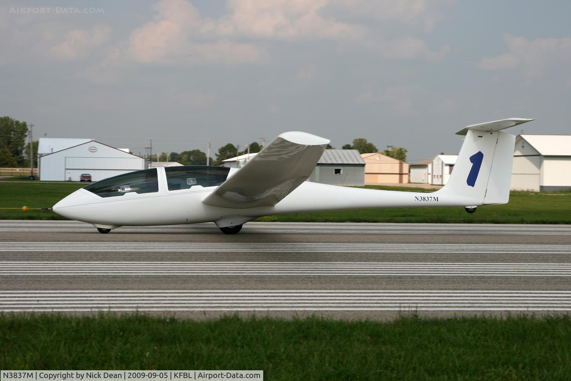 N3837M, 1983 Grob G-103 Twin Astir C/N 3764, KFBL