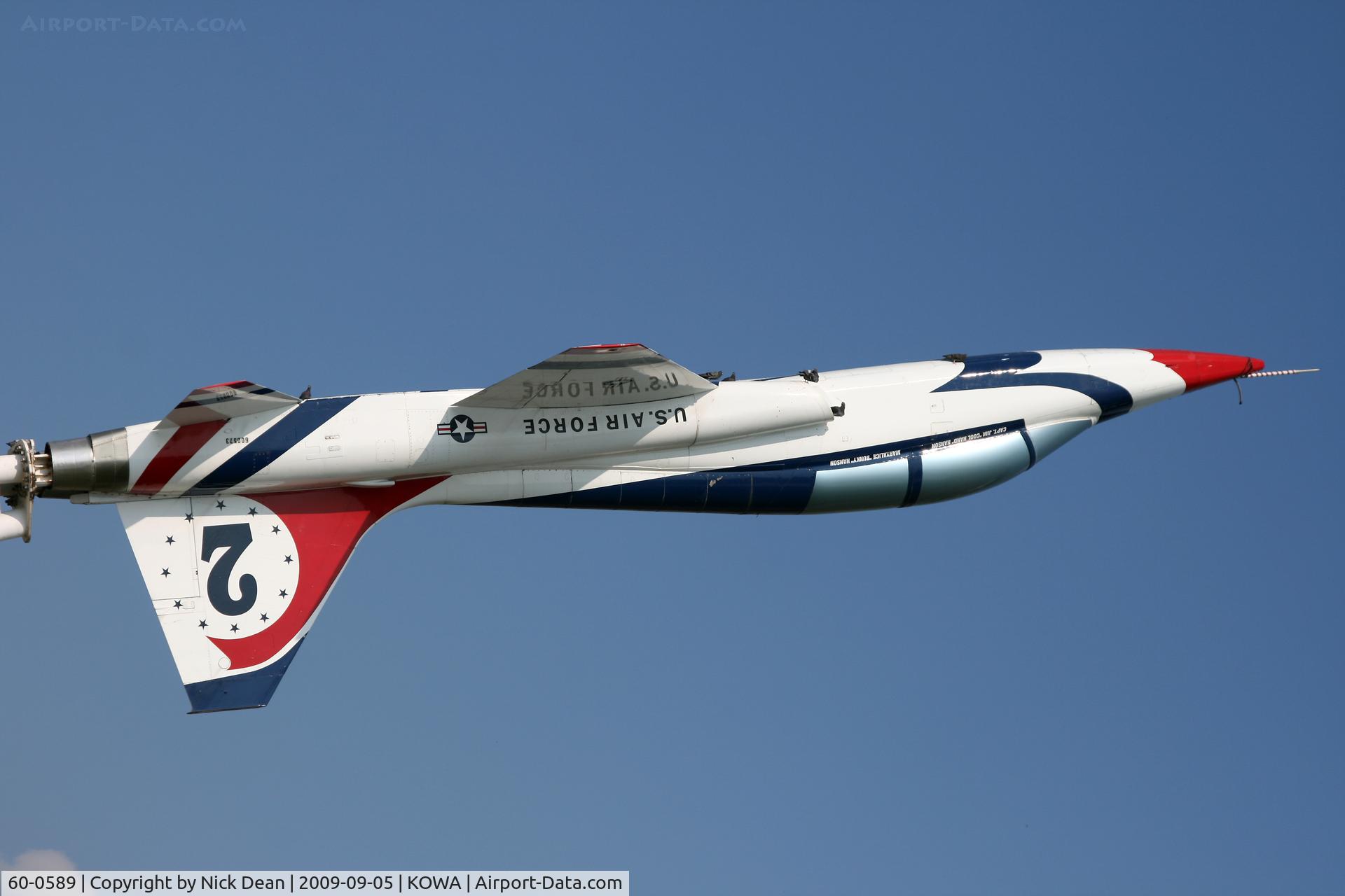 60-0589, 1960 Northrop AT-38B Talon C/N N5162, KOWA