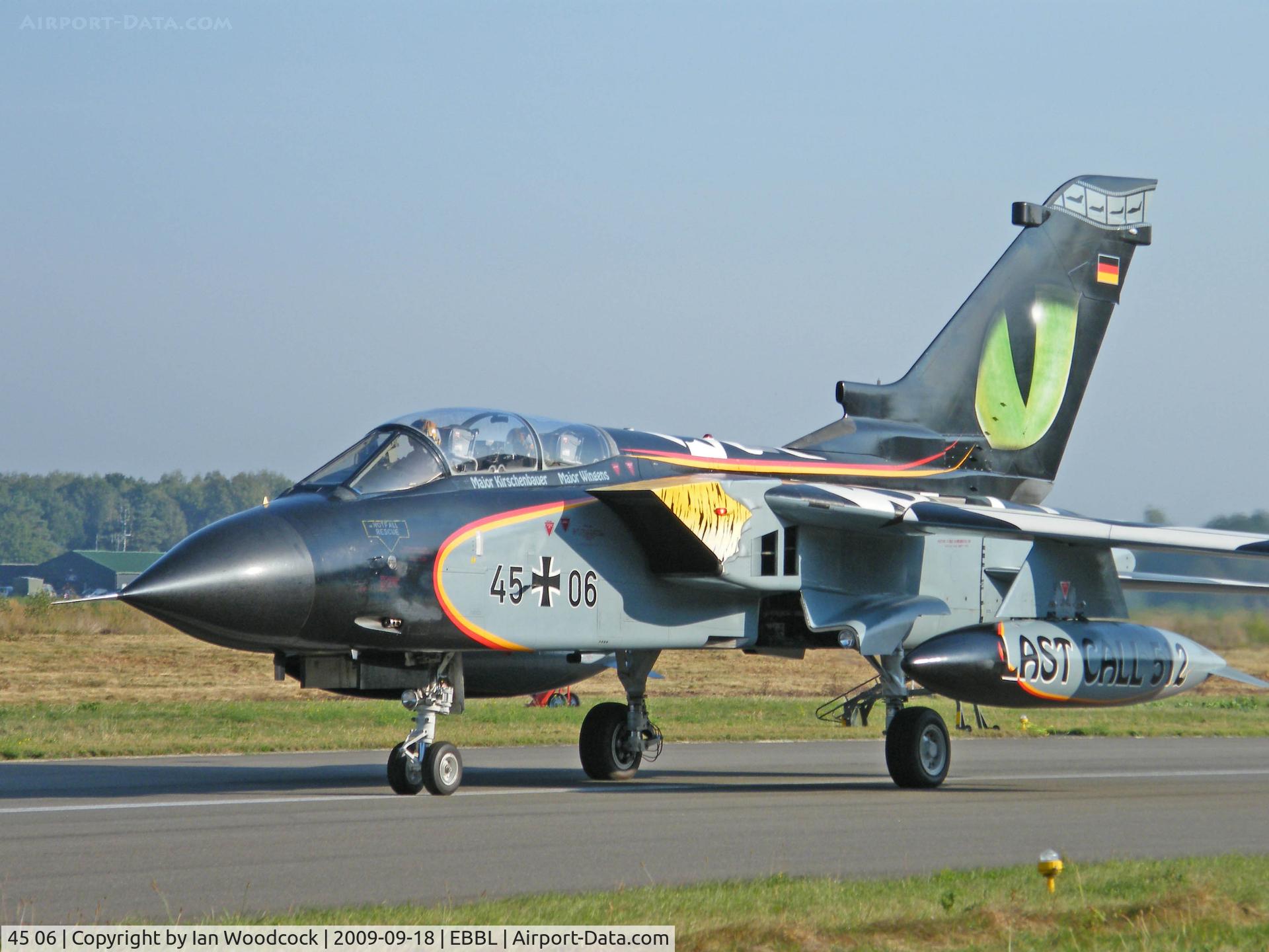 45 06, Panavia Tornado IDS C/N 518/GS159/4206, Panavia Tornado-IDS/German Air Force/Kleine Brogel