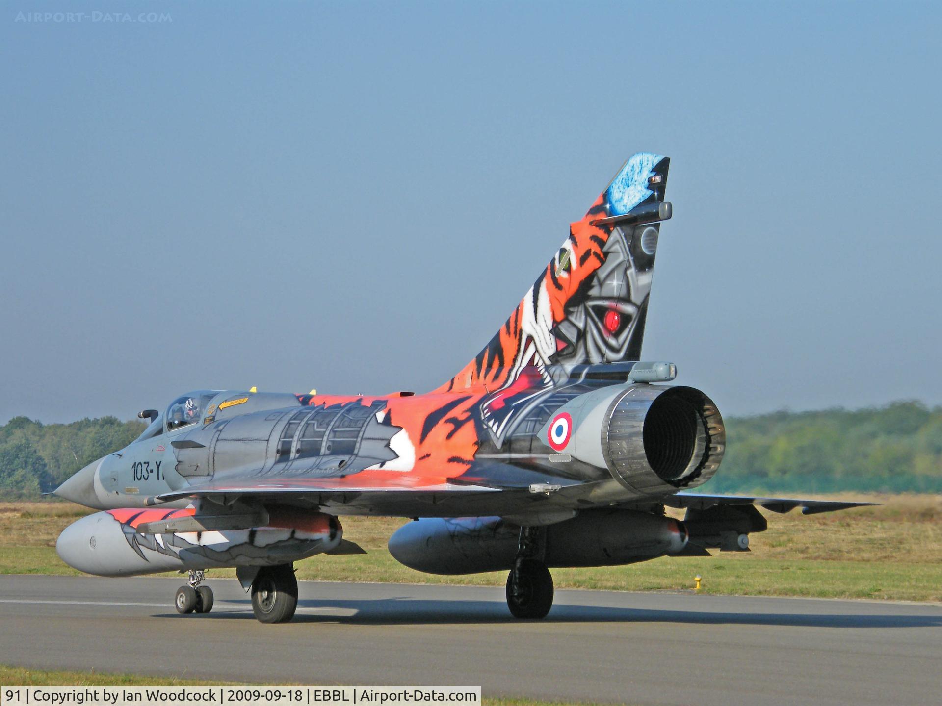 91, Dassault Mirage 2000C C/N 346, Dassault Mirage 2000C/French Air Force/Kleine Brogel