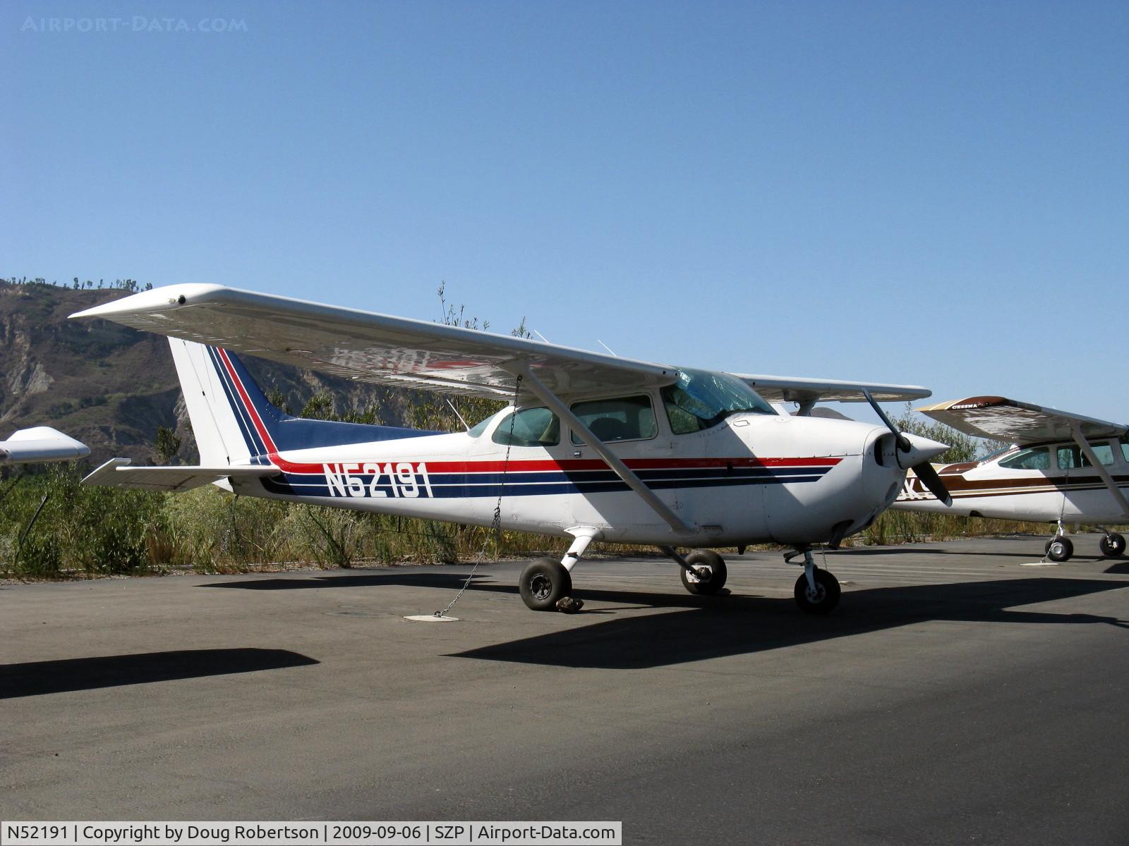 N52191, 1980 Cessna 172P C/N 17274431, 1980 Cessna 172P, Lycoming  O-320-D2J 160 Hp