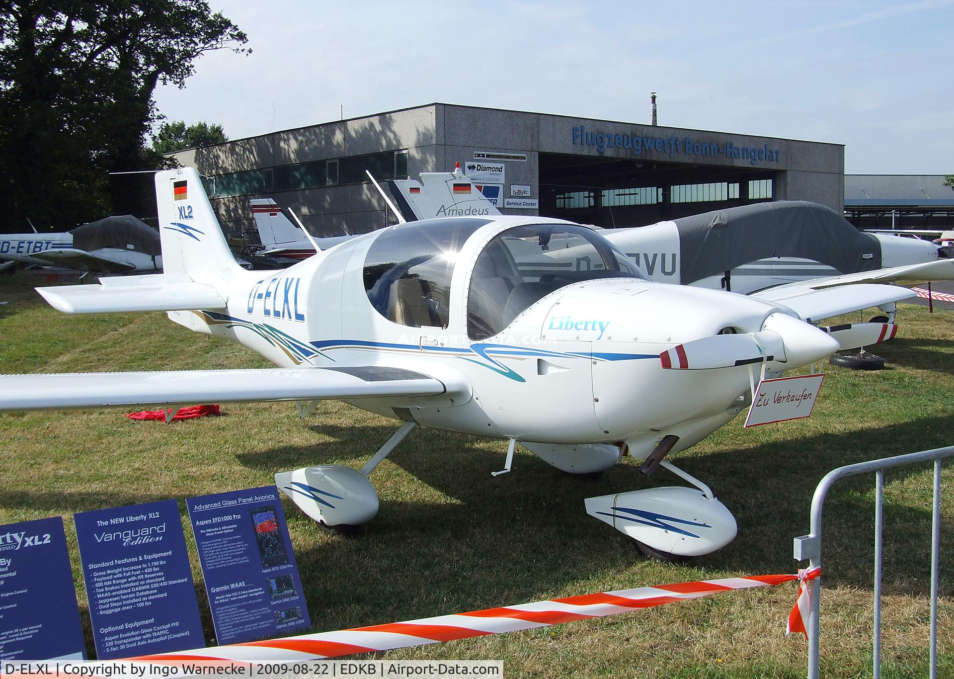 D-ELXL, Liberty XL2 C/N 0088, Liberty XL-2 at the Bonn-Hangelar centennial jubilee airshow