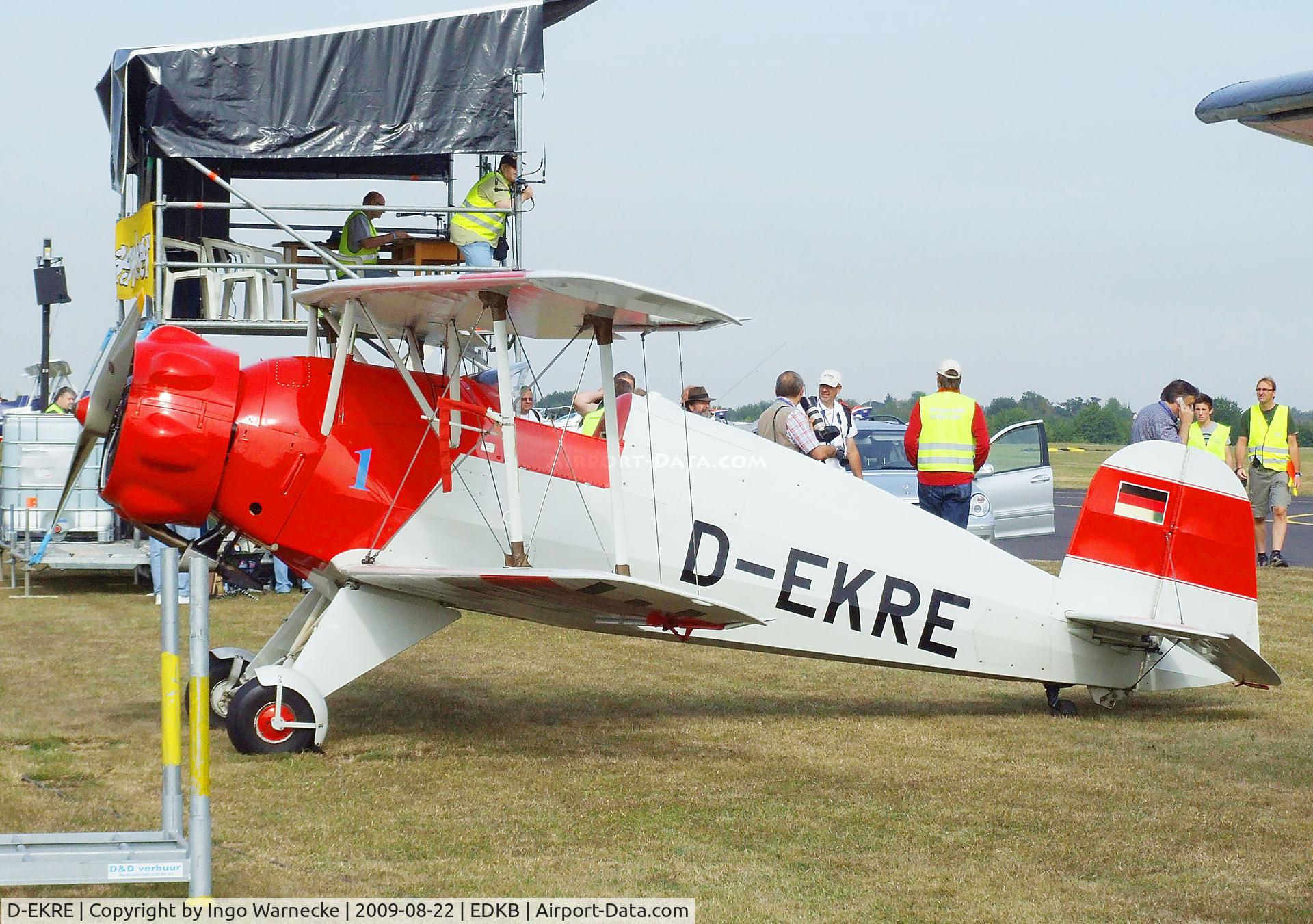 D-EKRE, 1937 Doflug Bu-133C Jungmeister C/N 05, Bücker (Doflug) Bü 133C Jungmeister at the Bonn-Hangelar centennial jubilee airshow