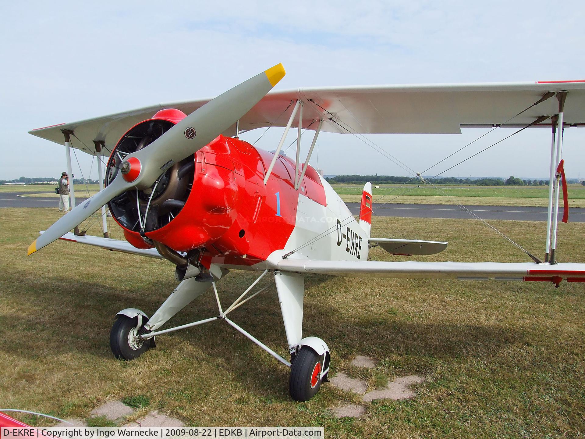 D-EKRE, 1937 Doflug Bu-133C Jungmeister C/N 05, Bücker (Doflug) Bü 133C Jungmeister at the Bonn-Hangelar centennial jubilee airshow