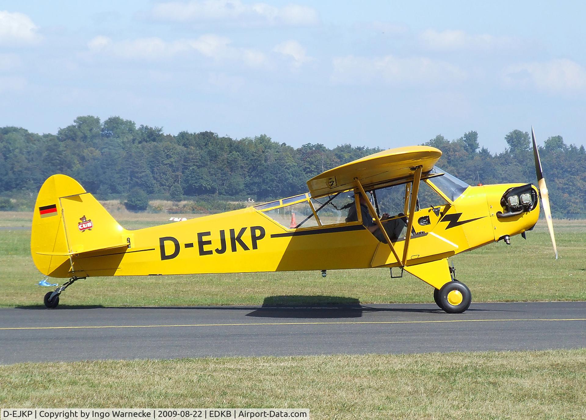 D-EJKP, 1944 Piper L-4J Grasshopper (J3C-65D) C/N 12437, Piper J3C-65 Cub at the Bonn-Hangelar centennial jubilee airshow