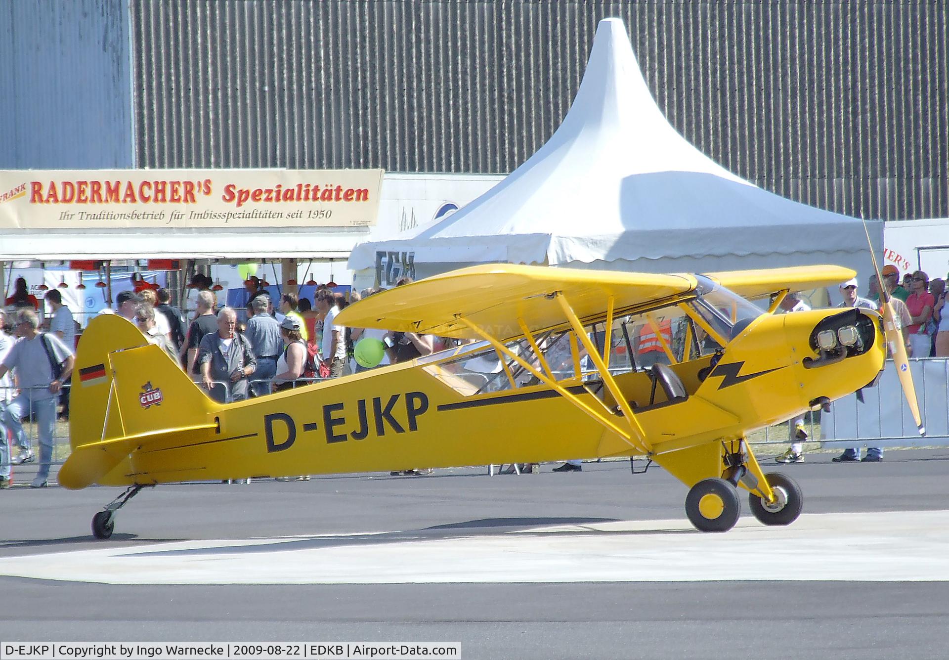 D-EJKP, 1944 Piper L-4J Grasshopper (J3C-65D) C/N 12437, Piper J3C-65 Cub at the Bonn-Hangelar centennial jubilee airshow