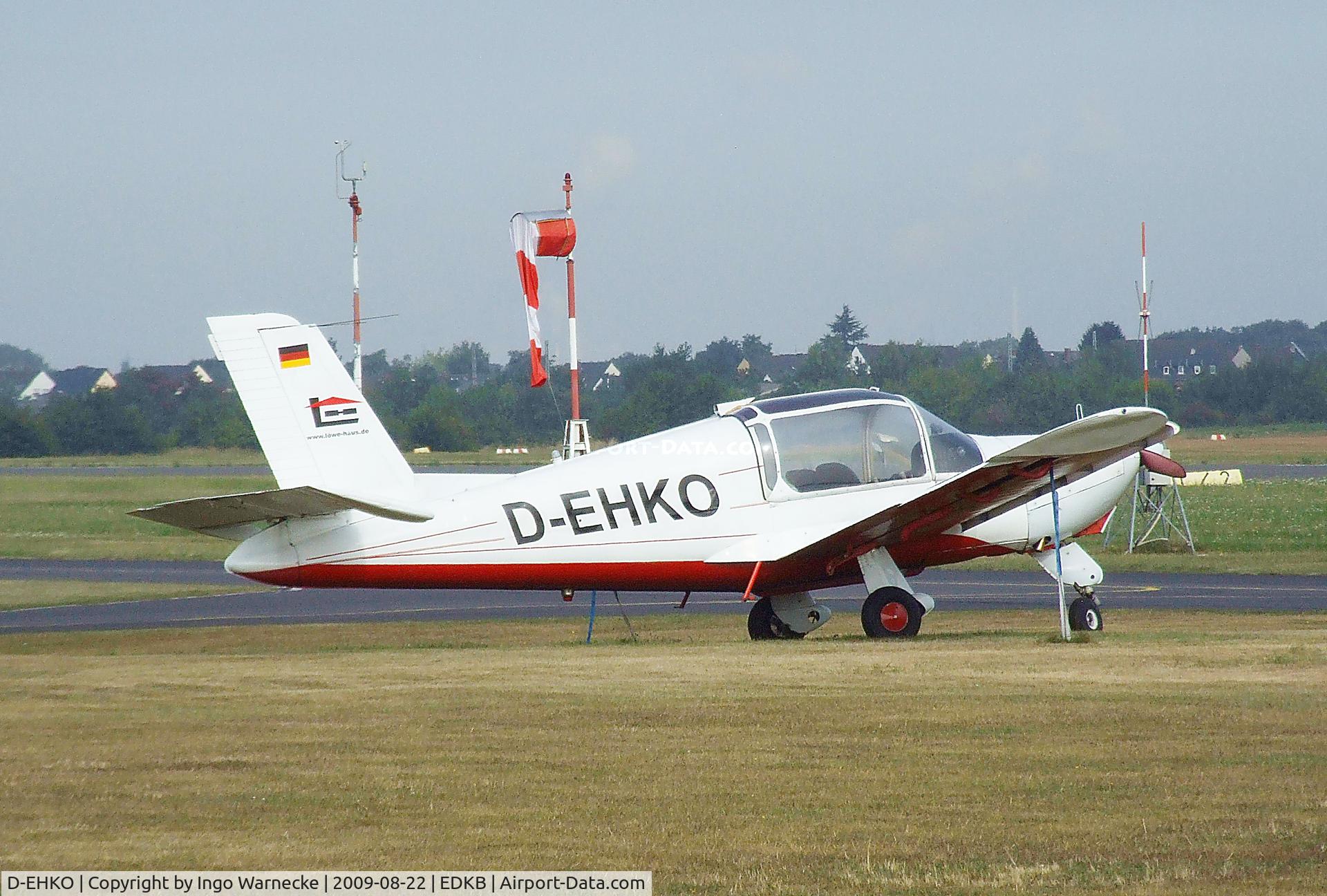 D-EHKO, Morane-Saulnier MS-885 Super Rallye C/N 5390, Morane-Saulnier MS.885 Super Rallye at the Bonn-Hangelar centennial jubilee airshow