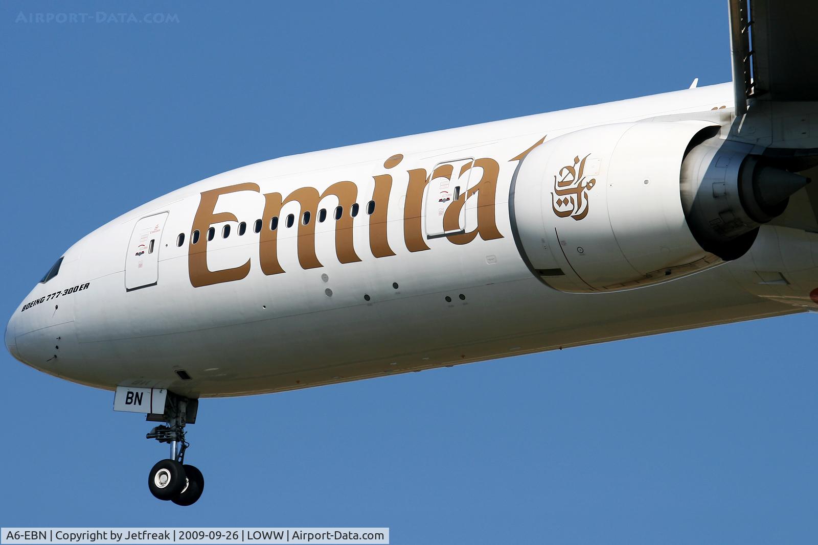 A6-EBN, 2006 Boeing 777-36N/ER C/N 32791, Emirates Boeing 777-36N(ER) c/n 32791