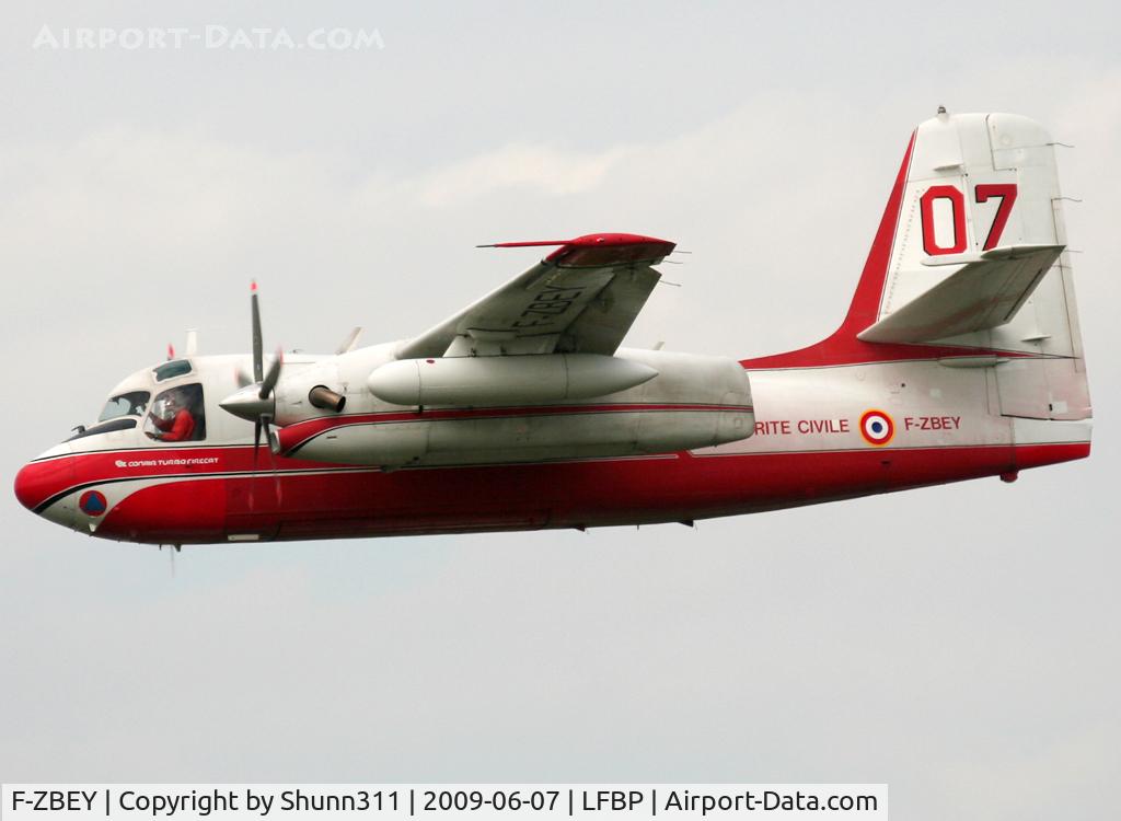 F-ZBEY, Grumman TS-2A/Conair Turbo Firecat C/N 400 (017), Used during Aviation Centennial Airshow 2009 @ PUF