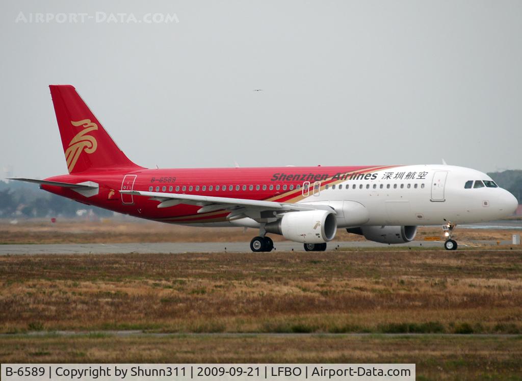 B-6589, 2009 Airbus A320-214 C/N 4028, Delivery day for this aircraft to Shenzhen