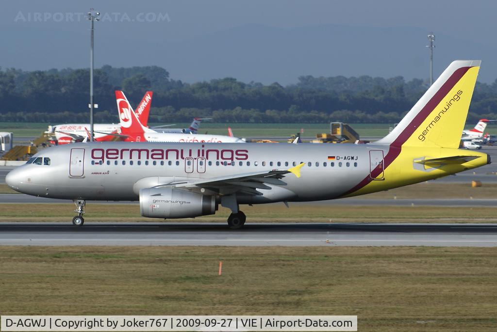 D-AGWJ, 2008 Airbus A319-132 C/N 3375, Germanwings Airbus A319-132