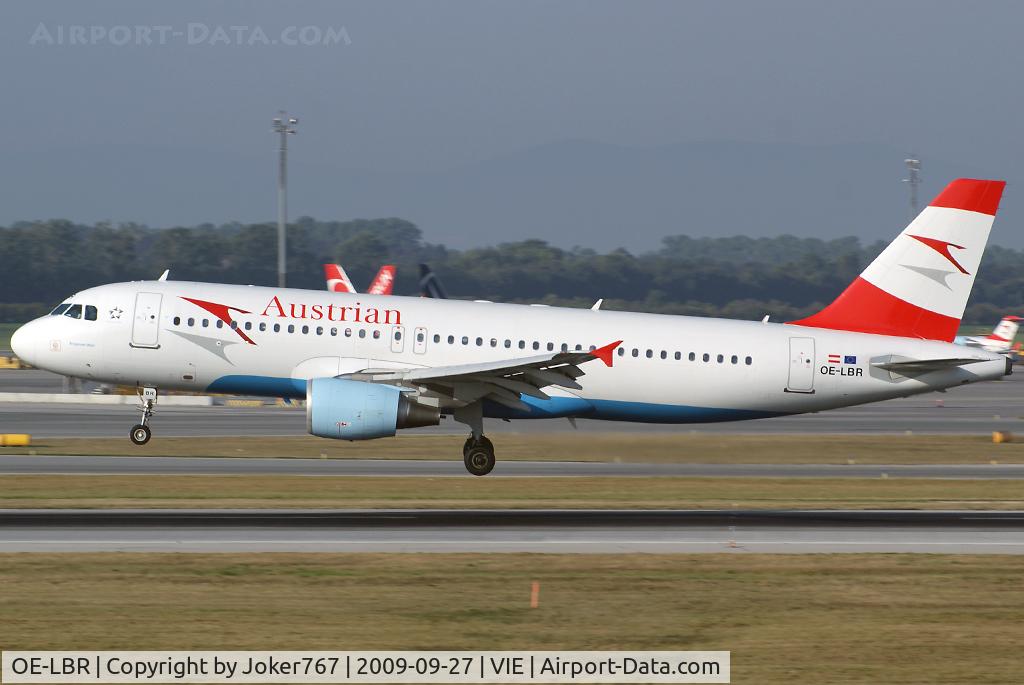 OE-LBR, 2000 Airbus A320-214 C/N 1150, Austrian Airlines Airbus A320-214