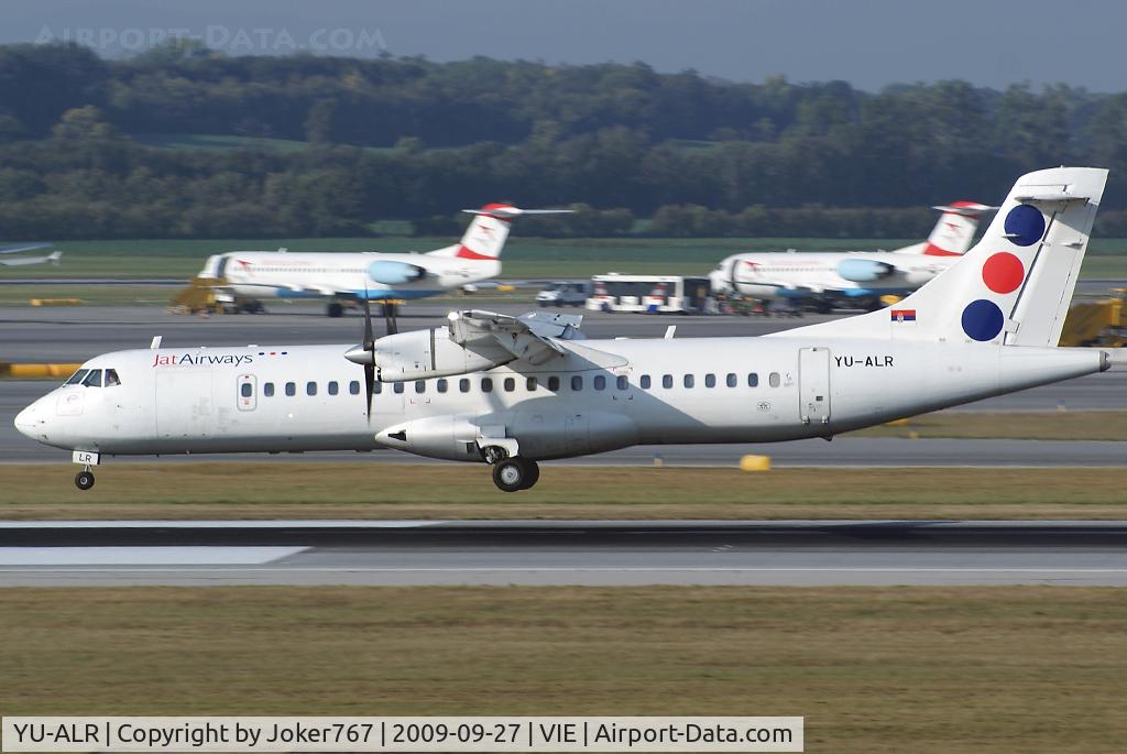 YU-ALR, 1993 ATR 72-202 C/N 357, Jat Airways Aérospatiale ATR-72