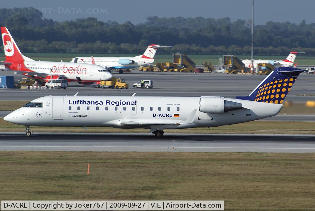 D-ACRL, 2004 Bombardier CRJ-200ER (CL-600-2B19) C/N 7902, Lufthansa Regional (Eurowings) Canadair Regional Jet CRJ200LR